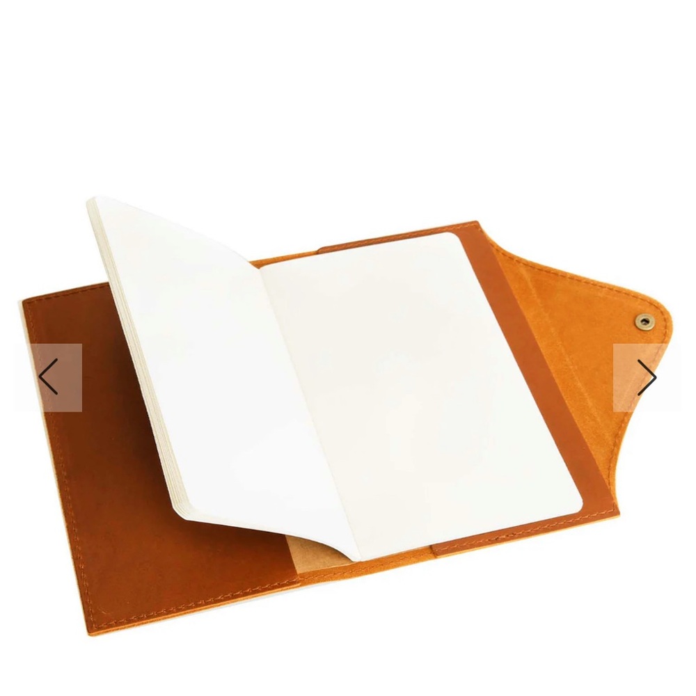 Portland leather good snap journal